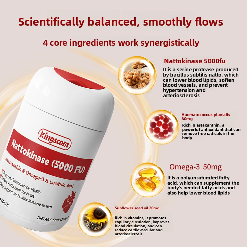 Nattokinase 5000fu60 capsules