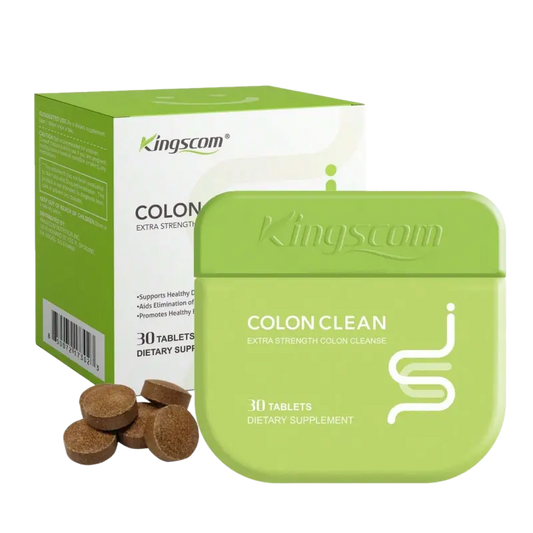 KingsCom Fast-Acting Cleansing Pills: Gentle Herbal Gut Wellness Support