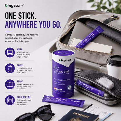 Kingscom Young-Eyes Anthocyanin Eye Wellness Drink – 15 Sticks