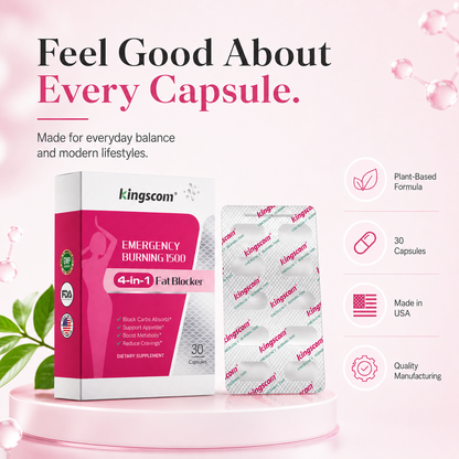 Kingscom 4-in-1 Meal Balance Capsules 30ct
