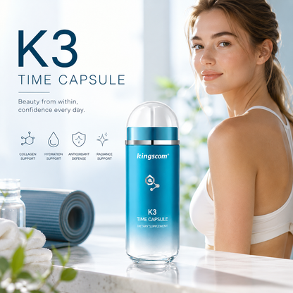 Kingscom K3 Time Capsule Anti-Aging Skin Supplement 30 Capsules