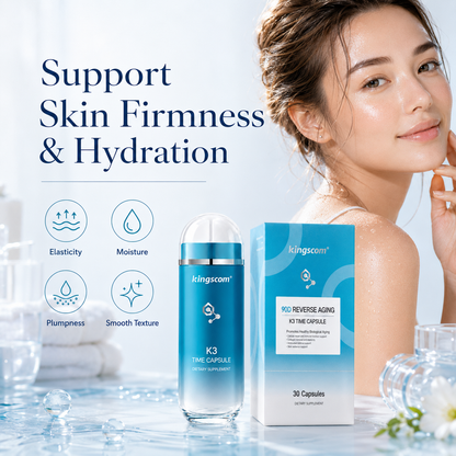 Kingscom K3 Time Capsule Anti-Aging Skin Supplement 30 Capsules