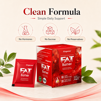 Kingscom FAT Burner Natural Metabolic Support Tablets