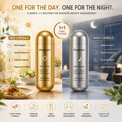Kingscom Day & Night Digest Wellness Capsules