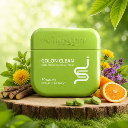 Kingscom Gentle Herbal Gut Wellness Tablets – 30 Tablets Daily Digestive Support