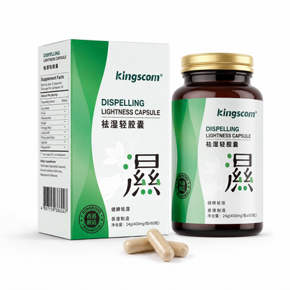 Kingscom 12-Herb Digestive Support Capsules 60ct