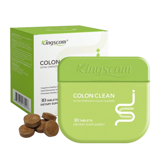 Kingscom Colon Clean | Gentle Herbal Gut Support 30 Tablets