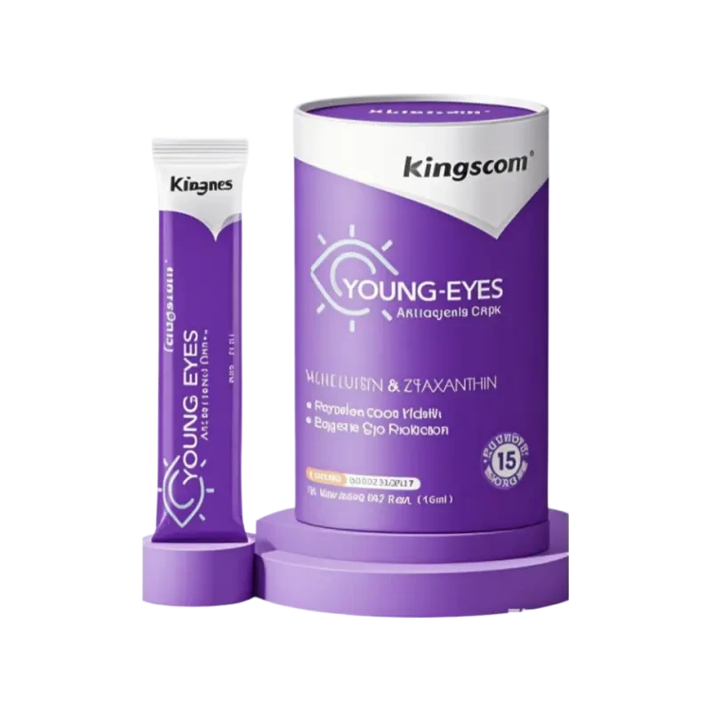Kingscom Young-Eyes Anthocyanin Eye Wellness Drink – 15 Convenient Sticks for Screen Users